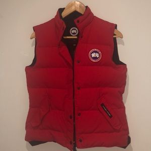 Red Canada Goose Vest (M)